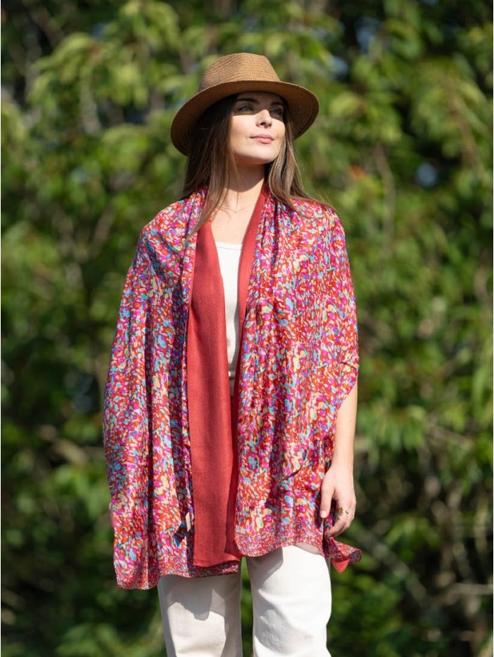 Double silk foulard ASK282CD