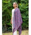 Wool and silk scarf ASW57F
