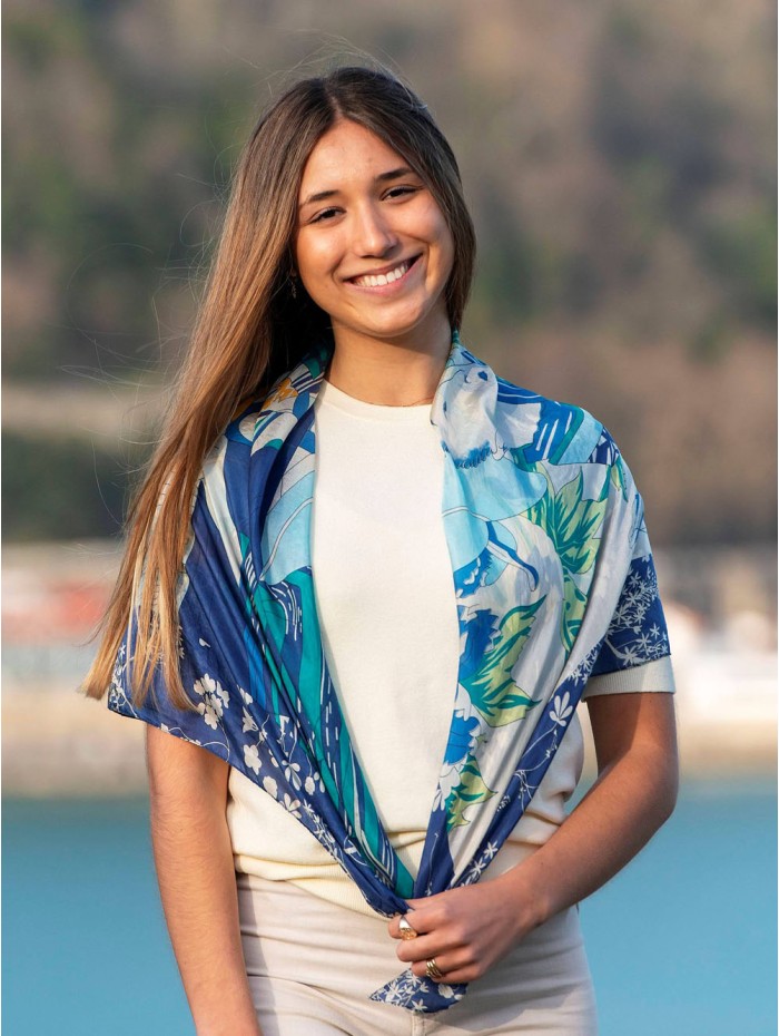 Pañuelos de seda ASK169P