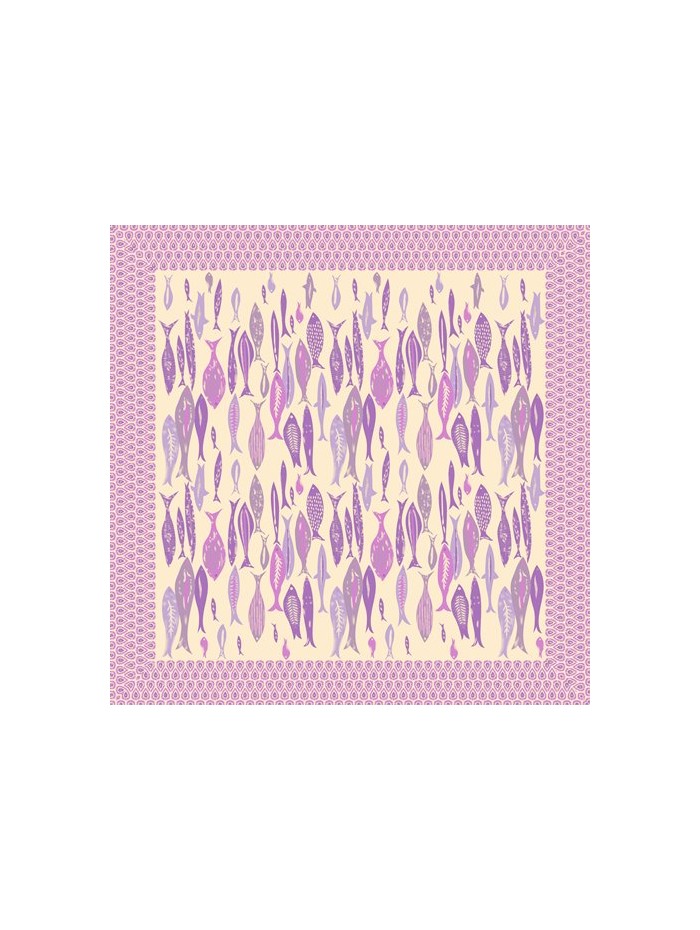 Silk small scarves ASK295P - Pack of 5 colors