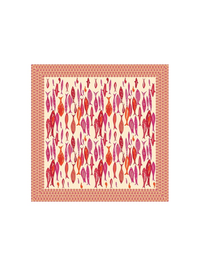 Silk small scarves ASK295P - Pack of 5 colors