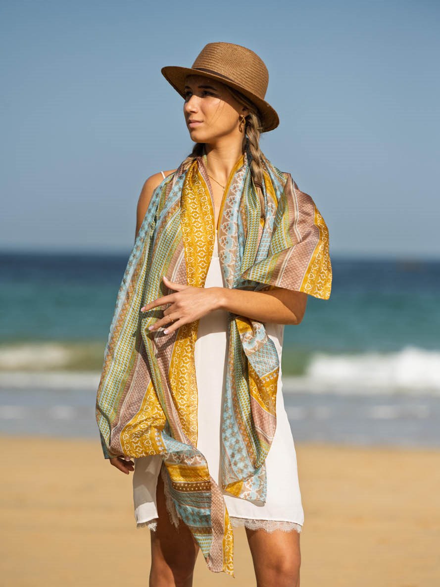 Foulard en soie ASK285C