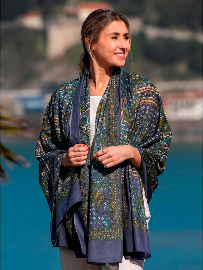 Cotton shawl-sarong CDT234C