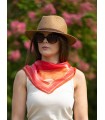 Silk small scarves ASK53P - Pack of 5 colors