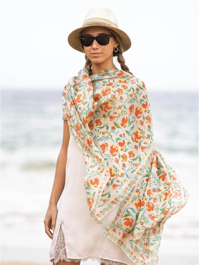 Foulard en soie ASK288C