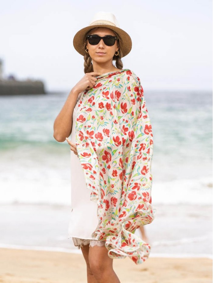 Foulard en soie ASK288C