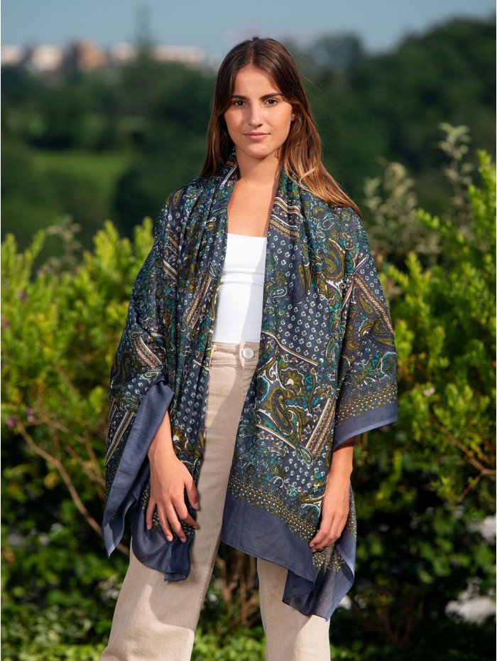 Cotton shawl-sarong CDT234C