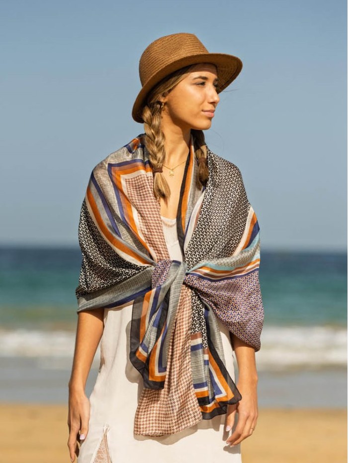 Foulard en soie ASK293C