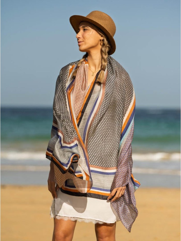 Foulard en soie ASK293C