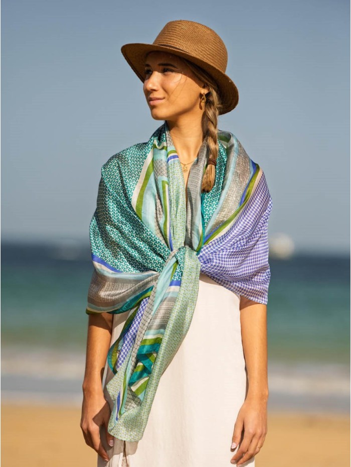 Foulard en soie ASK293C