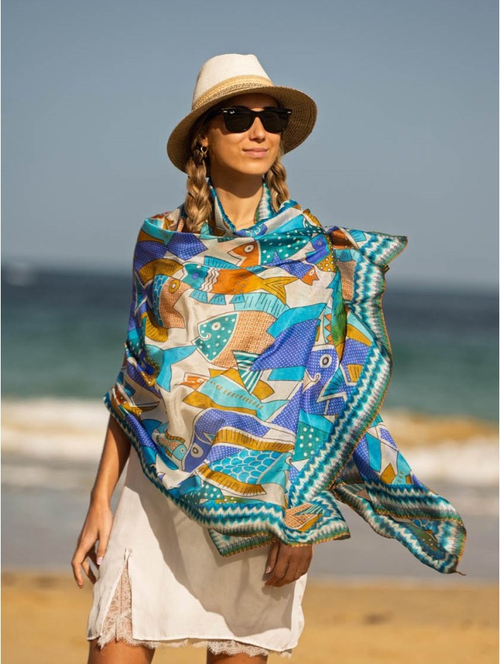 Foulard en soie ASK296C