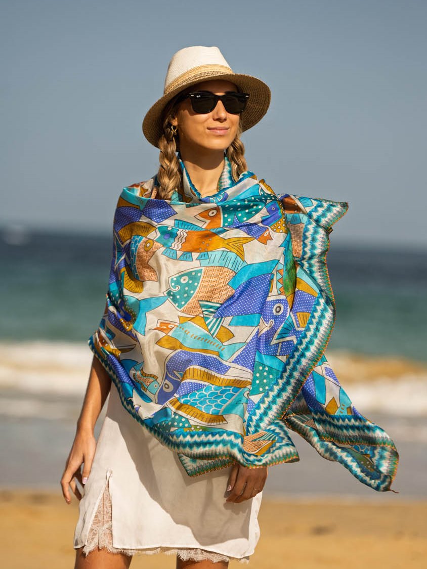 Foulard en soie ASK296C