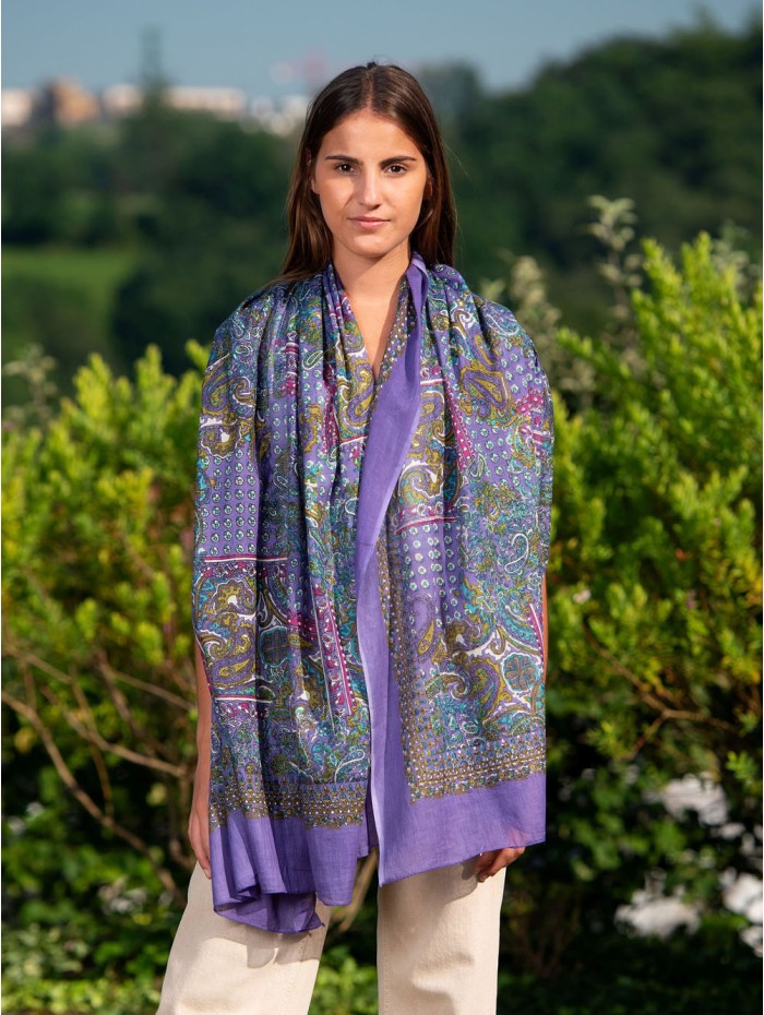 Cotton shawl-sarong CDT234C