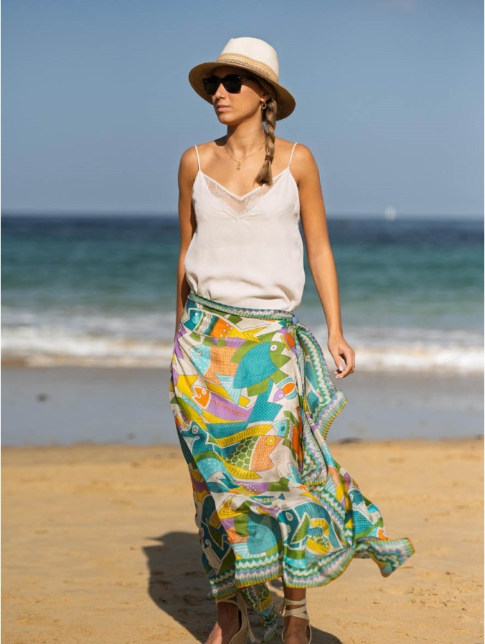 Foulard en soie ASK296C