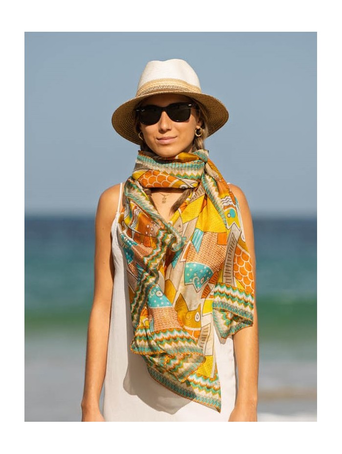Foulard en soie ASK296C