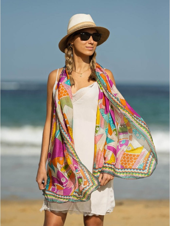 Foulard en soie ASK296C