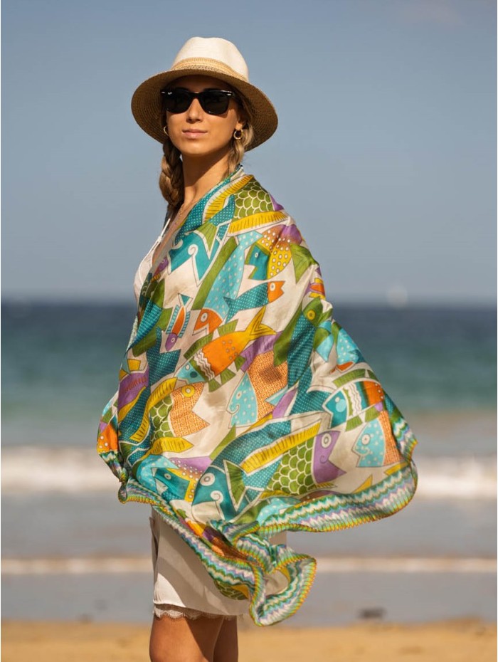 Foulard en soie ASK296C