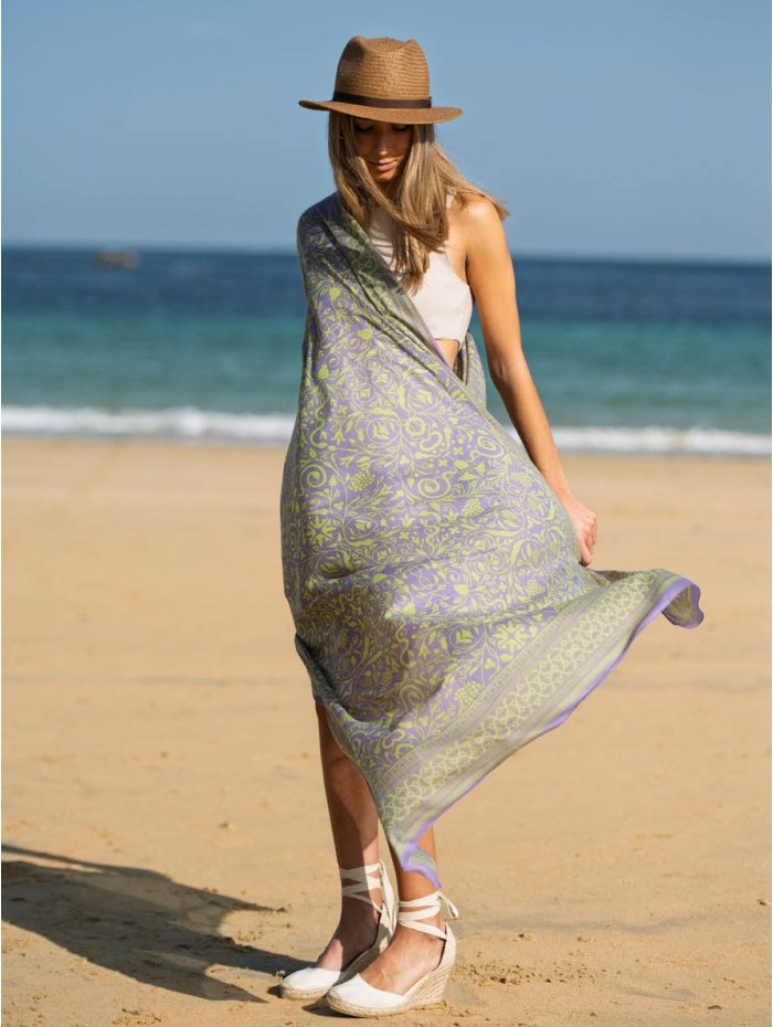 Cotton shawl-sarong ACT133C