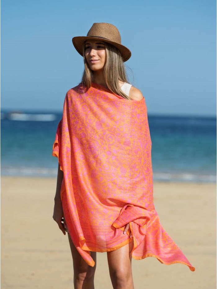 Cotton shawl-sarong ACT133C