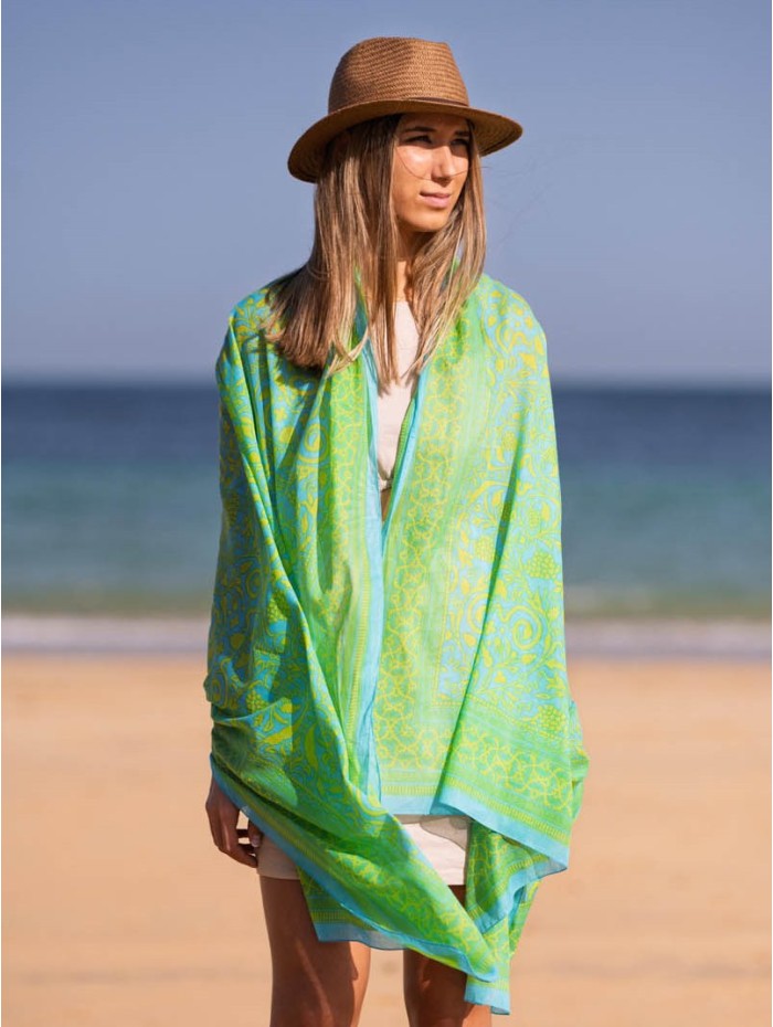 Cotton shawl-sarong ACT133C