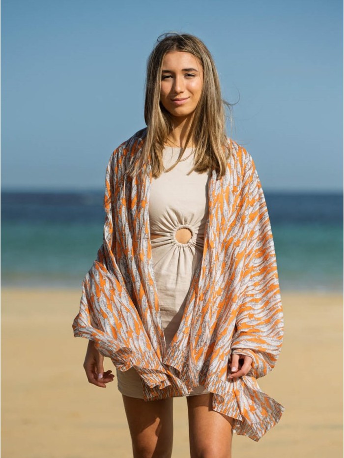 Cotton shawl-sarong ACT132C