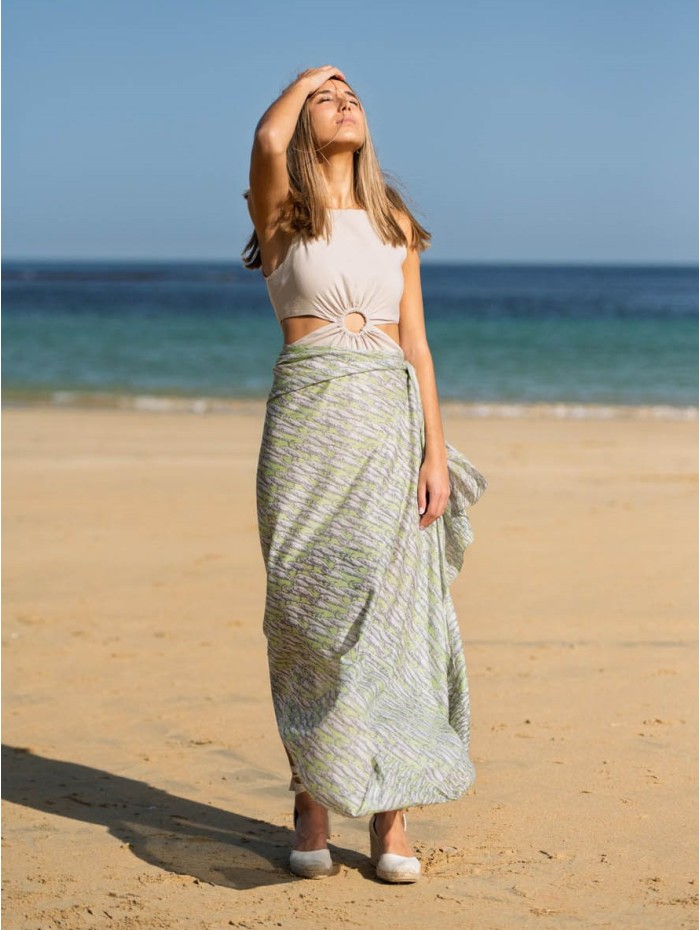 Cotton shawl-sarong ACT132C