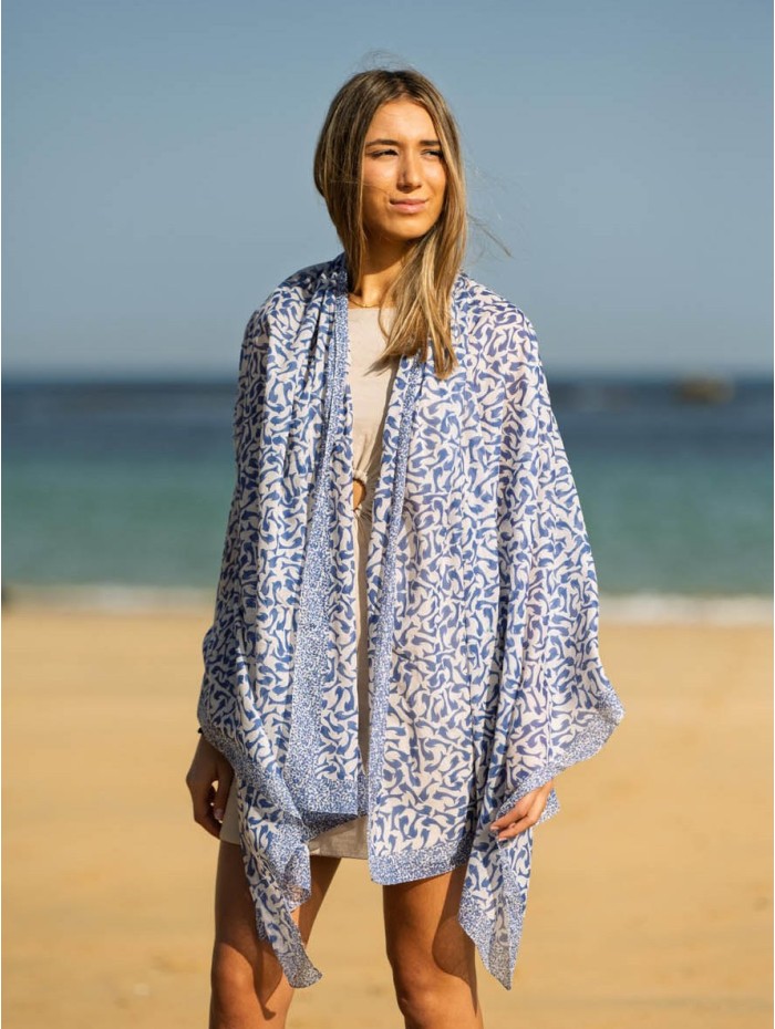 Cotton shawl-sarong ACT130C