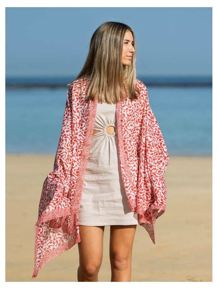 Cotton shawl-sarong ACT130C