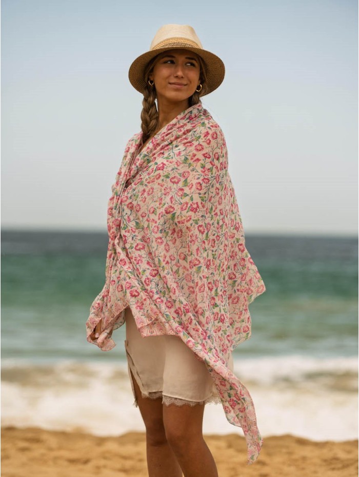 Cotton shawl-sarong ACT129C