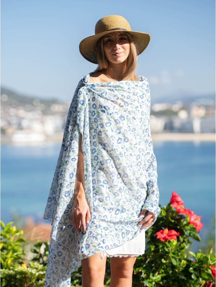 Cotton shawl-sarong ACT129C