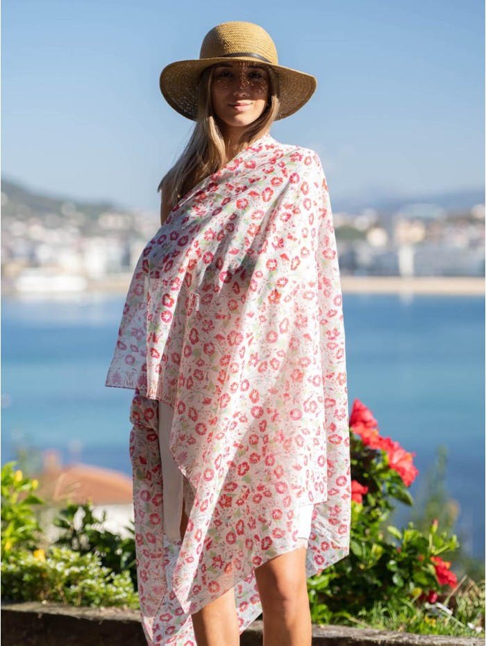 Cotton shawl-sarong ACT129C