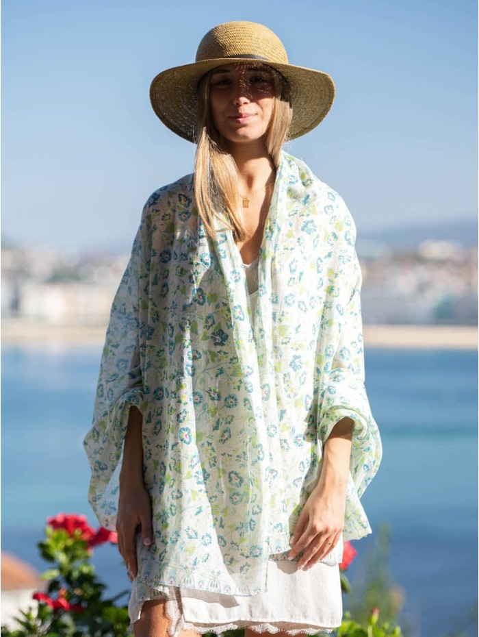 Cotton shawl-sarong ACT129C