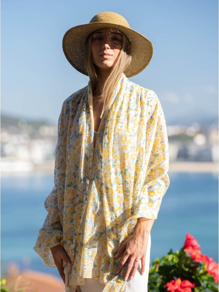 Cotton shawl-sarong ACT129C