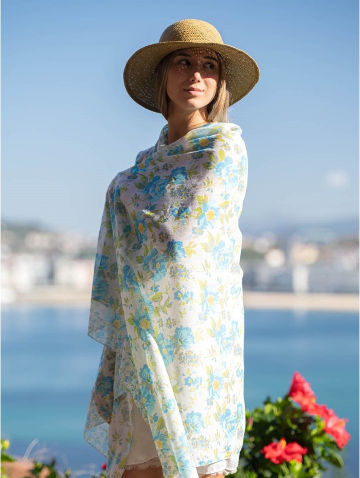 Cotton shawl-sarong ACT127C
