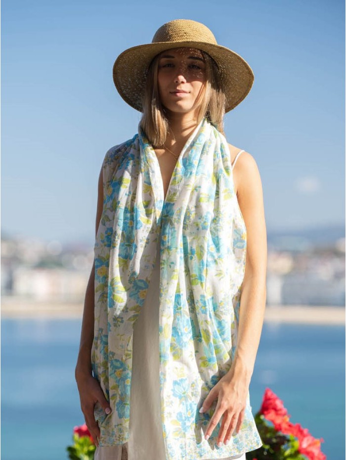 Cotton shawl-sarong ACT127C