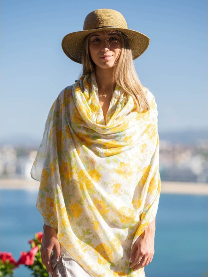 Cotton shawl-sarong ACT127C