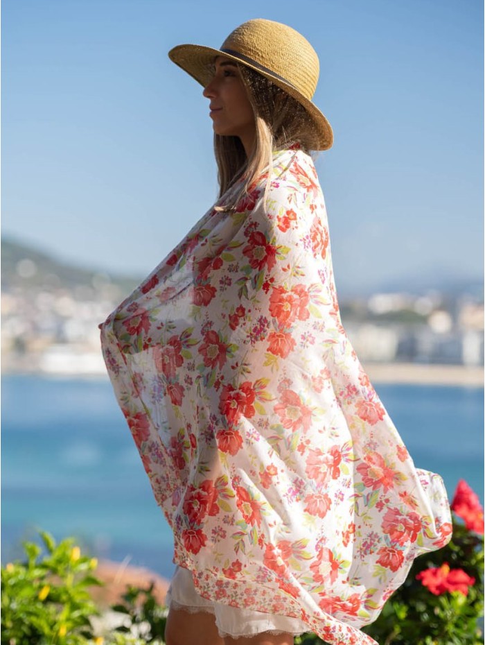 Cotton shawl-sarong ACT127C