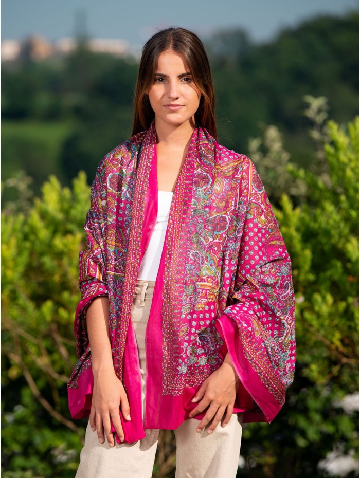 Cotton shawl-sarong CDT234C