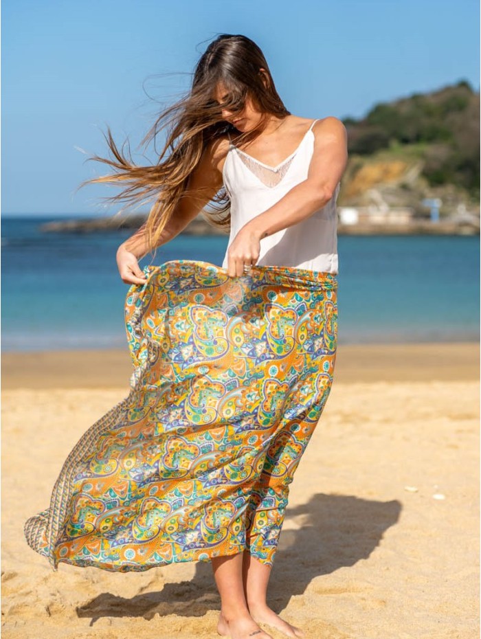 Cotton shawl-sarong ACT111C