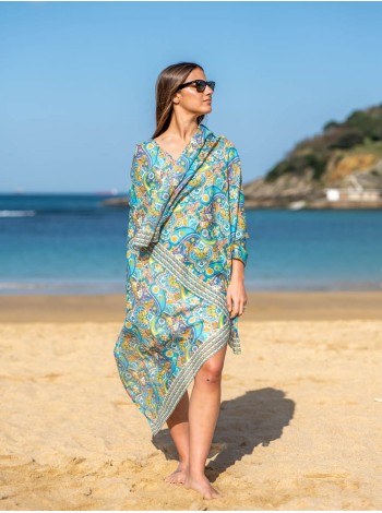 Cotton shawl-sarong ACT111C