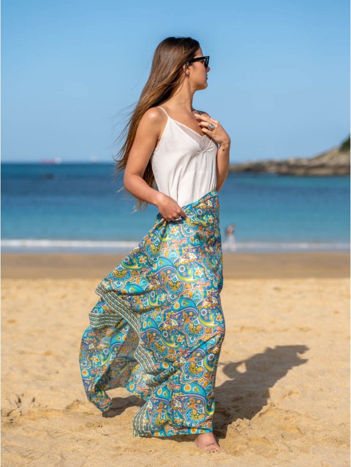 Cotton shawl-sarong ACT111C