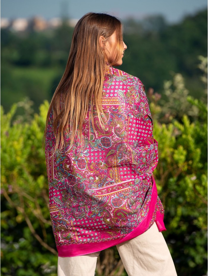 Cotton shawl-sarong CDT234C