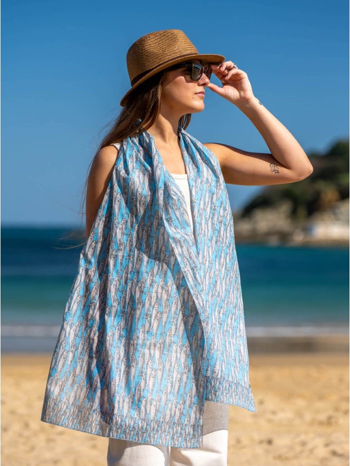 Foulard en coton ACT132F