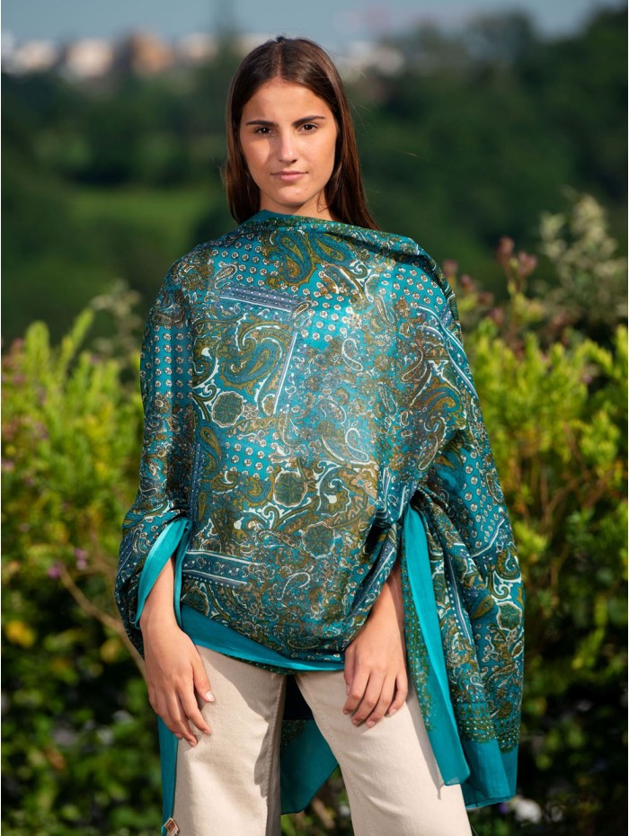 Cotton shawl-sarong CDT234C