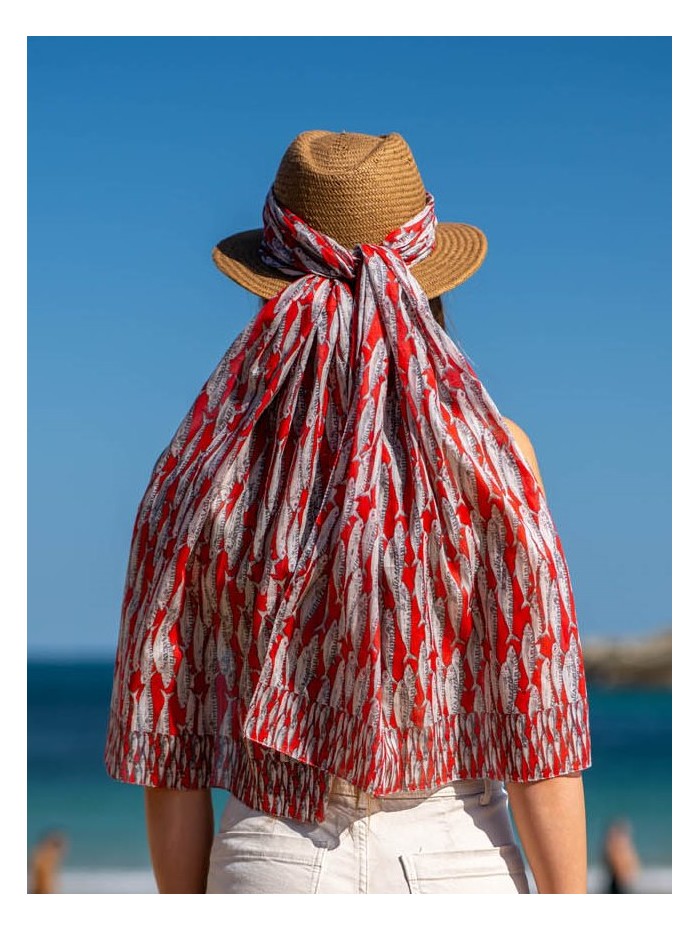 Foulard en coton ACT132F