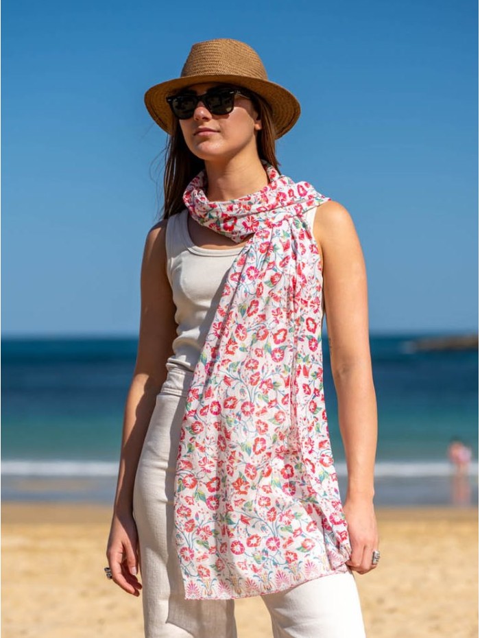 Foulard en coton ACT129F