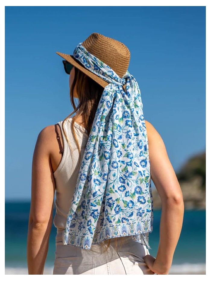 Foulard en coton ACT129F