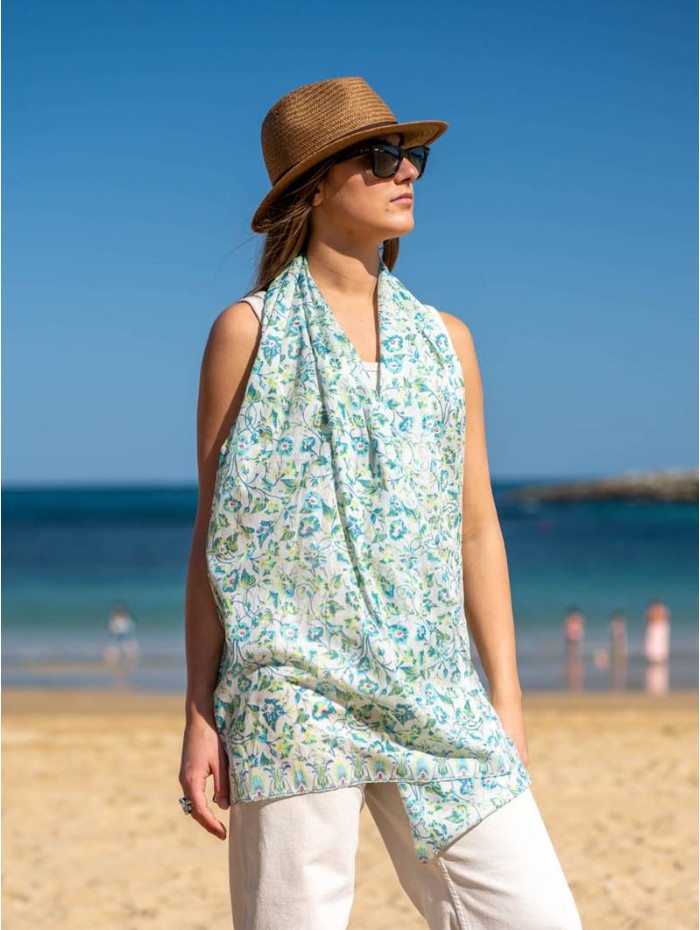 Foulard en coton ACT129F