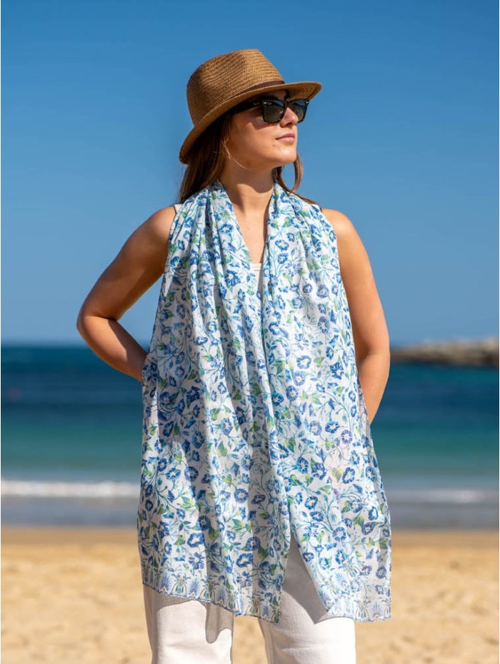 Foulard en coton ACT129F