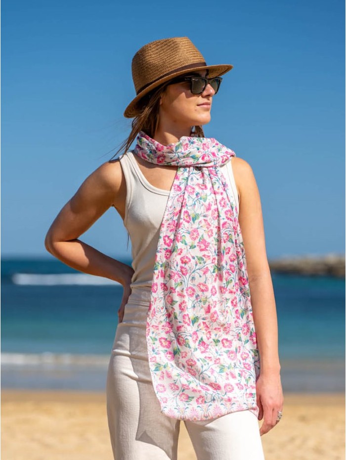 Foulard en coton ACT129F